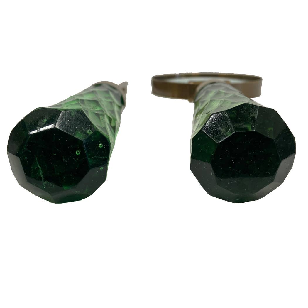 Brass and Glass Magnifier and Letter Opener Desk Set - Maison and Mer