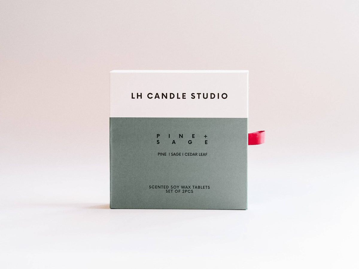 Closet wax bar/Ornaments - Pine + Sage
