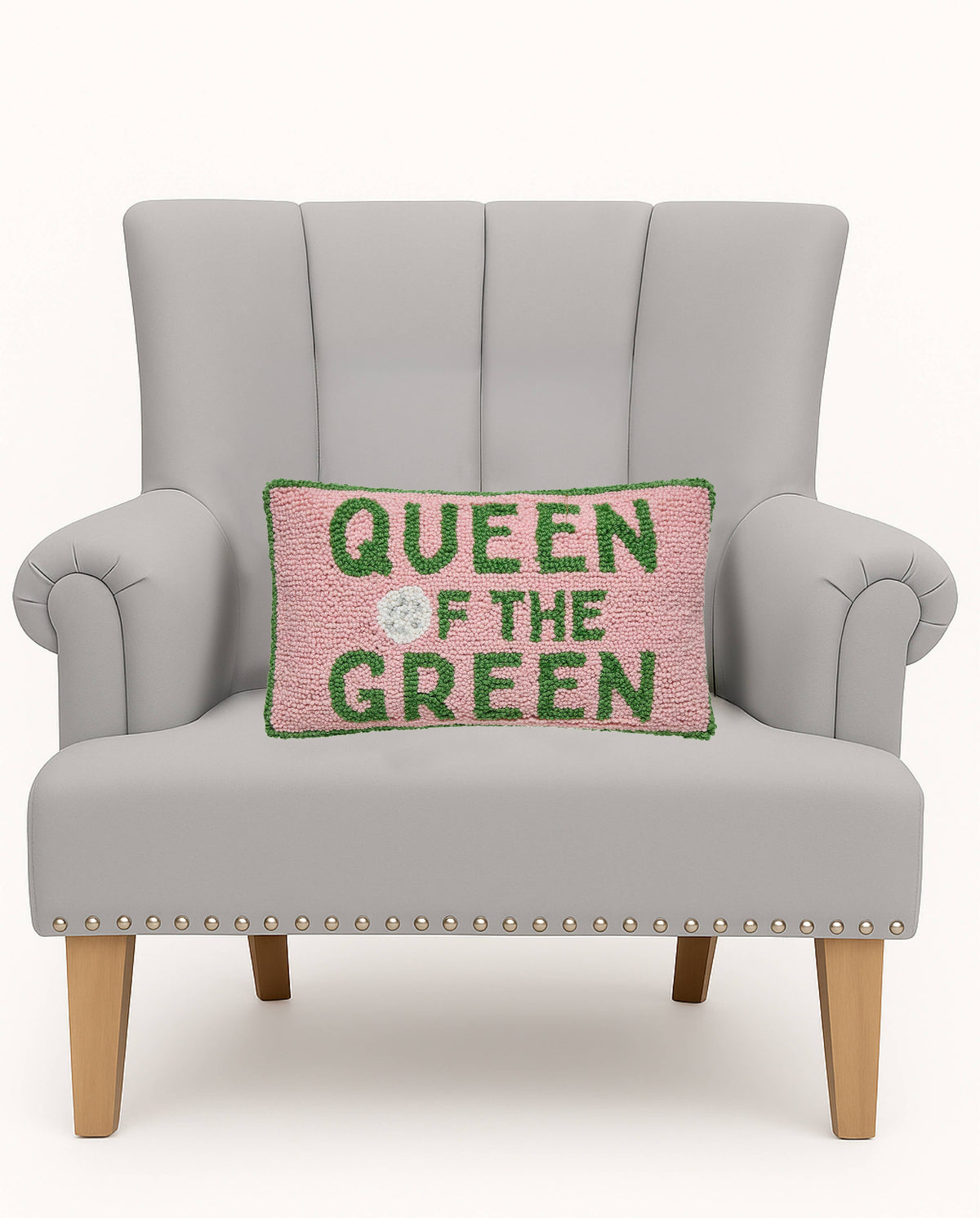 Queen Of The Green Hook Pillow