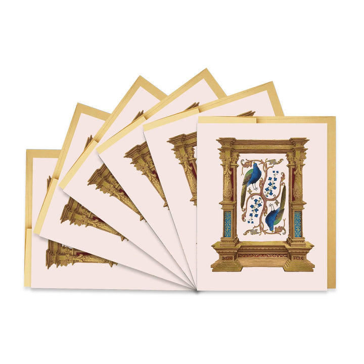 Peacock Frame Illumination - Boxed Set of 6