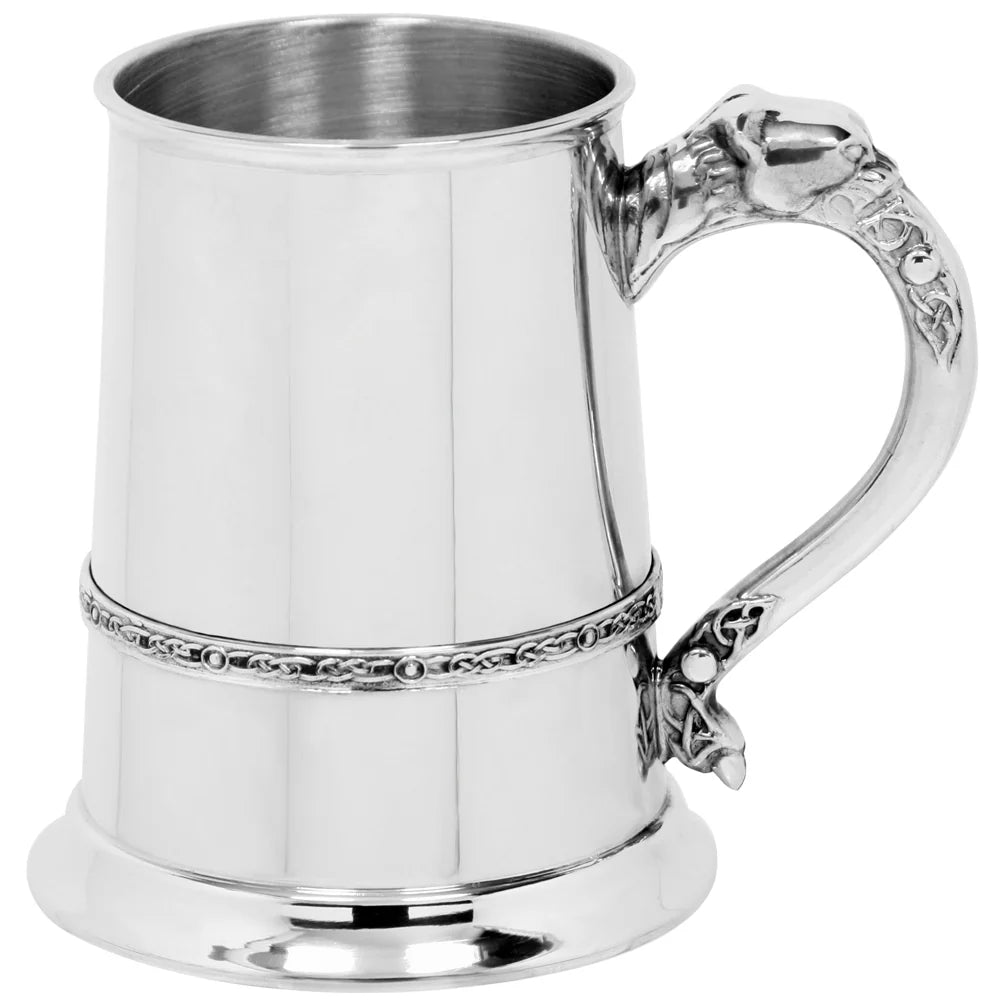 Celtic Band Pewter Tankard - 1 Pint - Maison and Mer