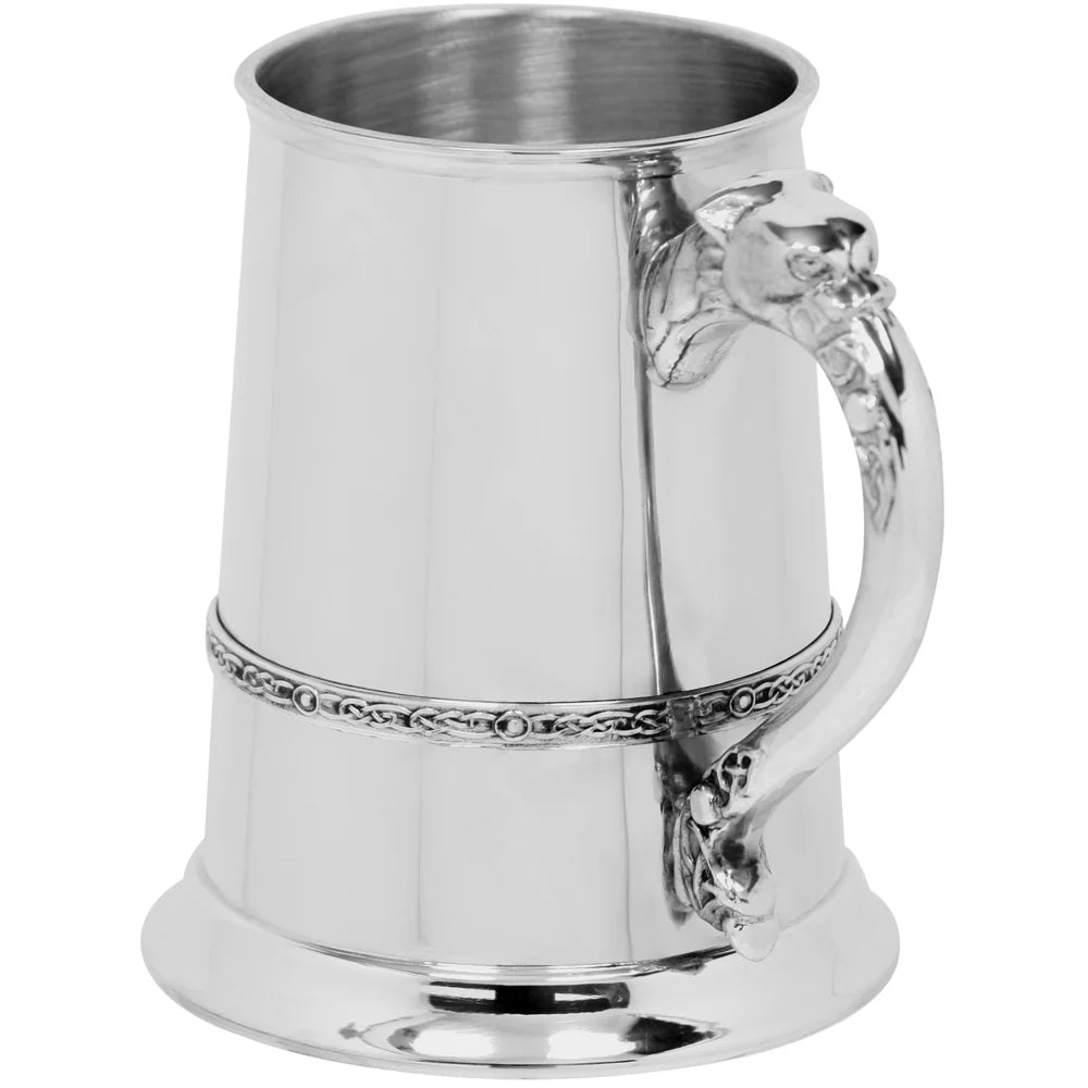 Celtic Band Pewter Tankard - 1 Pint - Maison and Mer