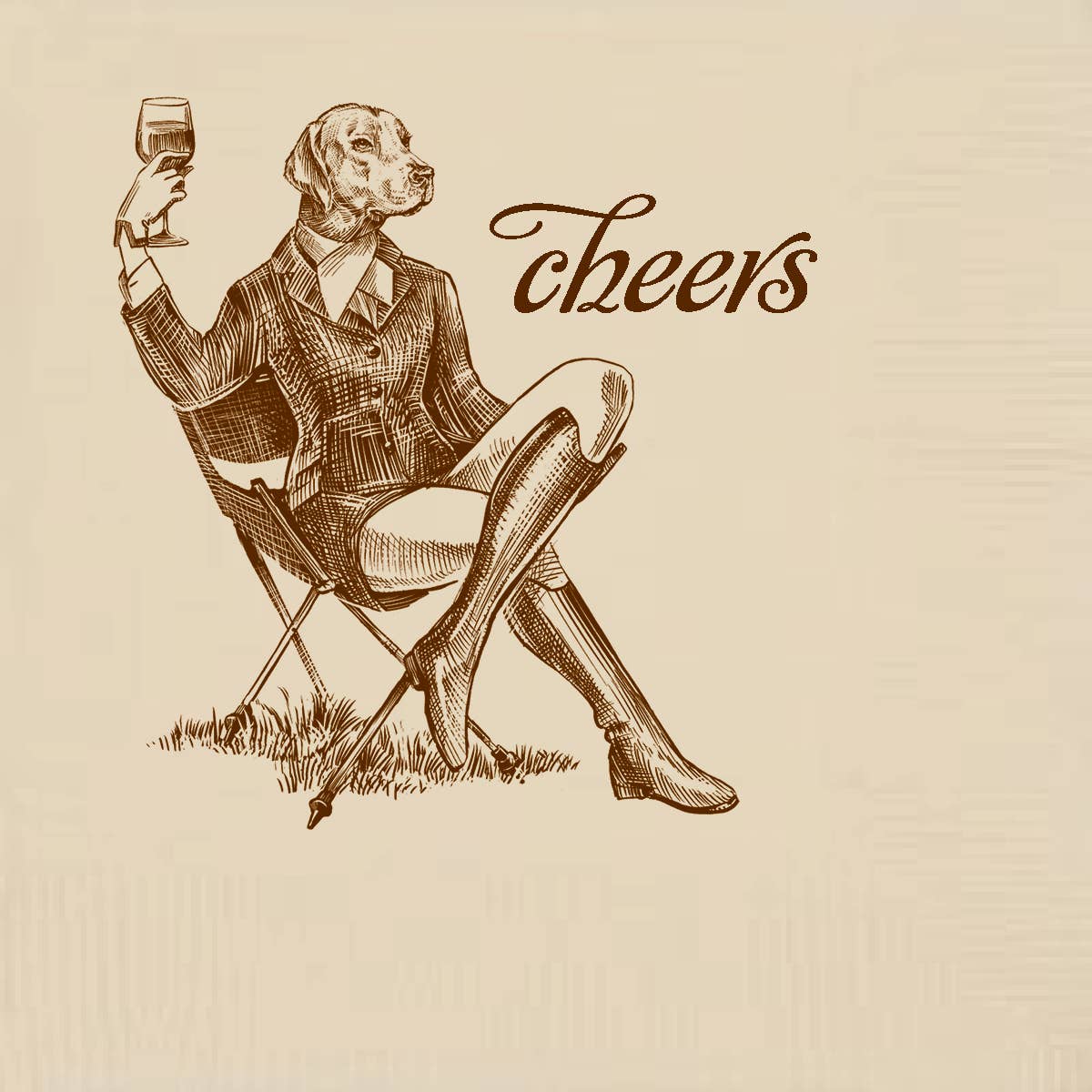 Cheers Lab Beverage Napkins - Maison and Mer