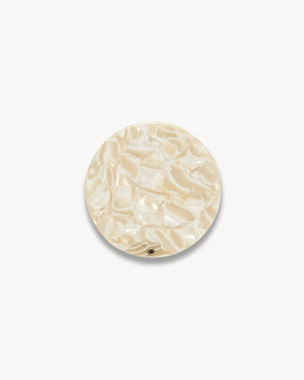 Circle Mirror in Ivory - Maison and Mer