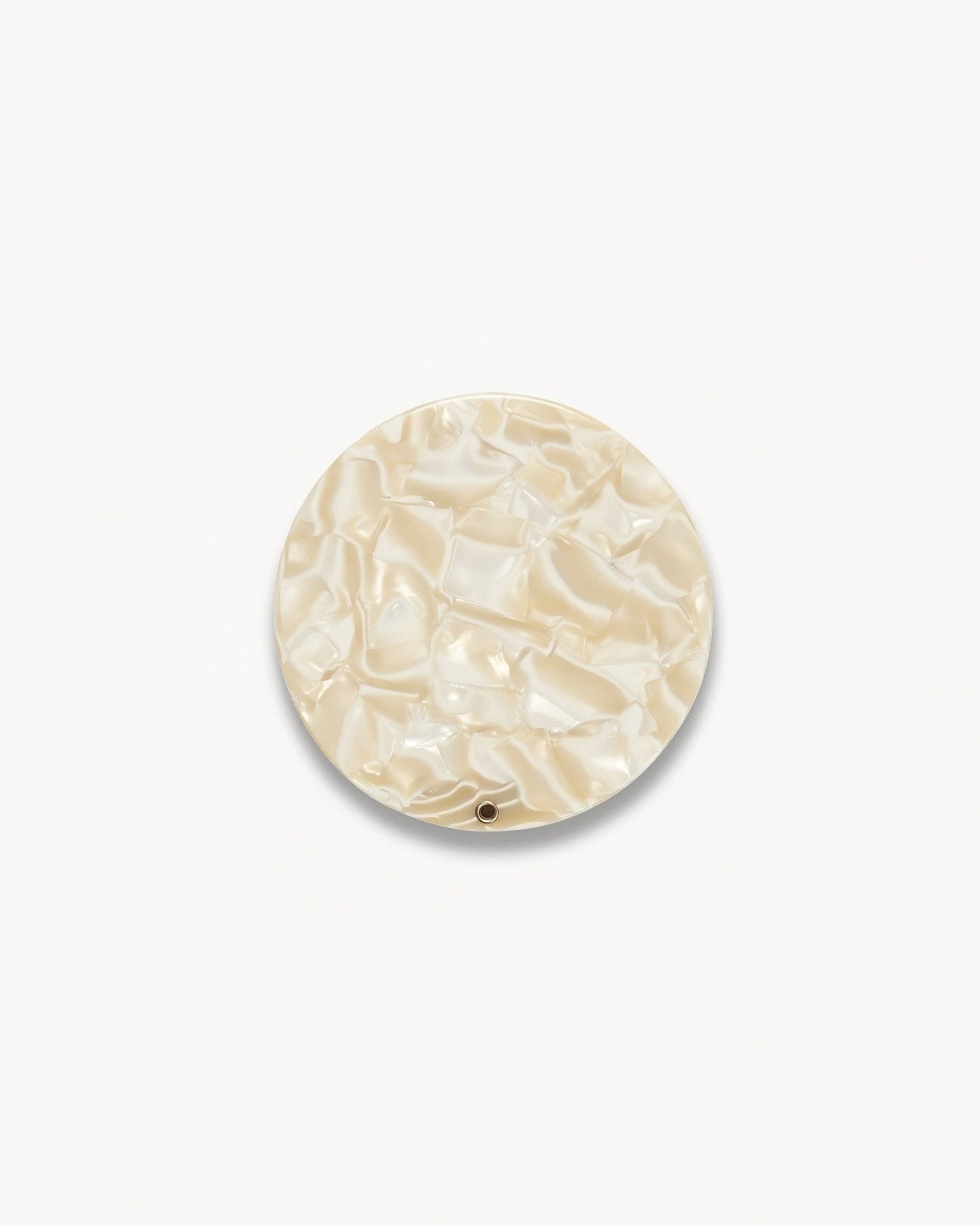 Circle Mirror in Ivory - Maison and Mer