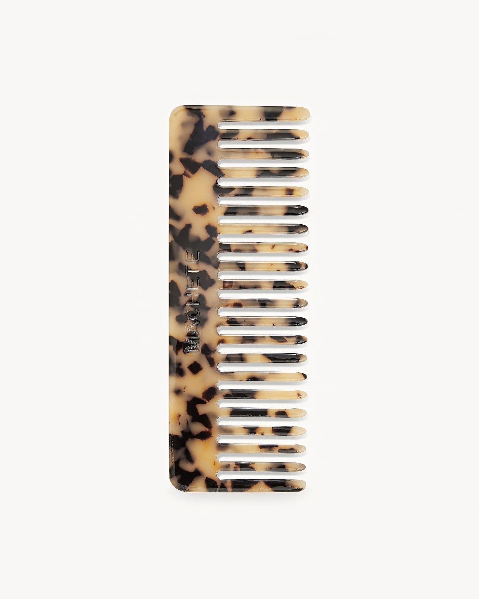 Classic Wide - Tooth Comb – Italian Acetate Artisan Edition | Blonde Tortoise - Maison and Mer
