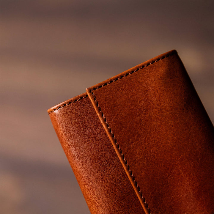 Estuche de viaje enrollable de cuero para joyas - Madame Bouvary