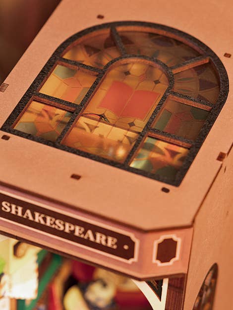 DIY Miniature House Book Nook Kit: Bookstore - Maison and Mer