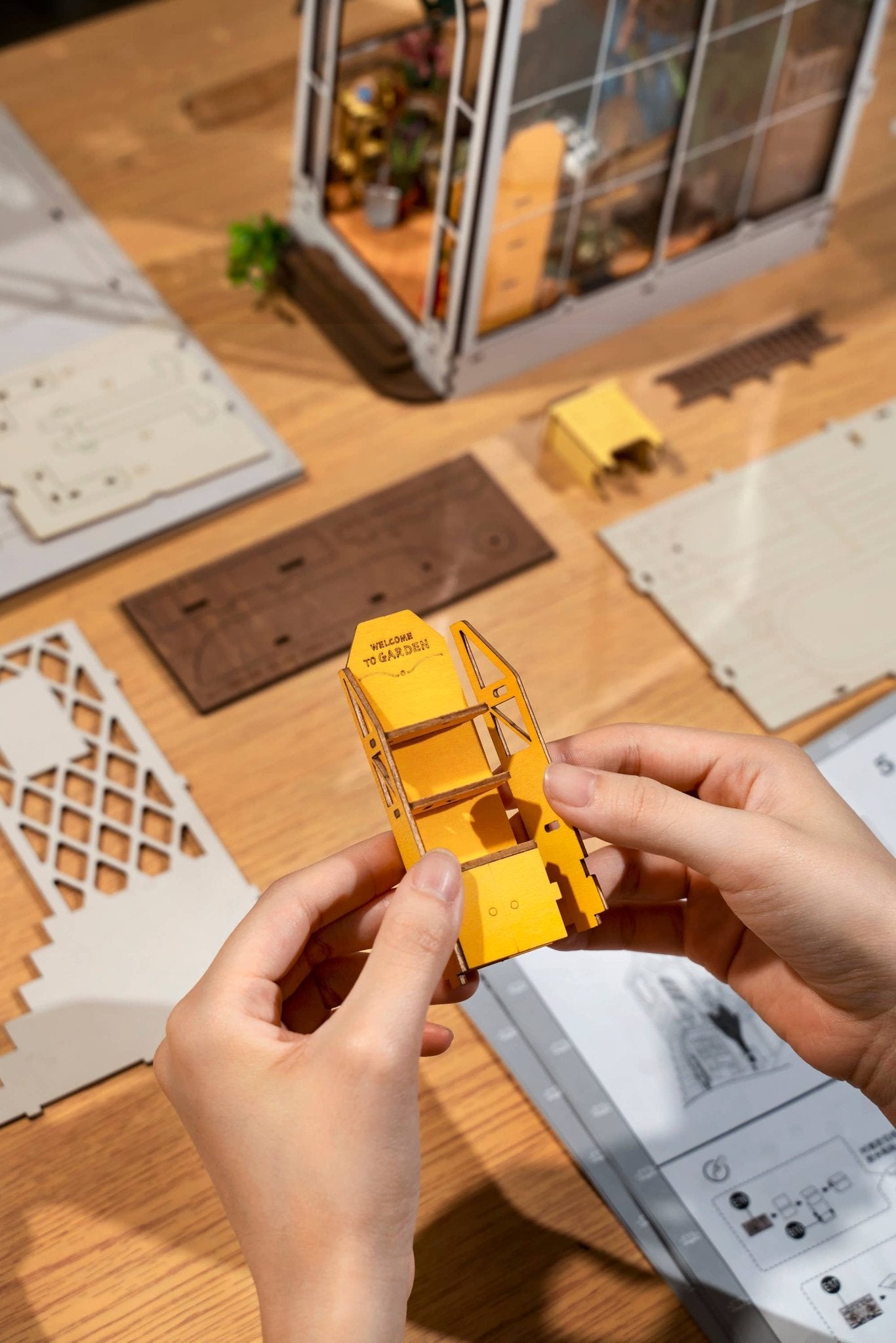 DIY Miniature House Book Nook Kit: Garden House - Maison and Mer