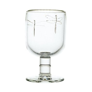 Dragonfly Wine Glass Set - 6 - Maison and Mer