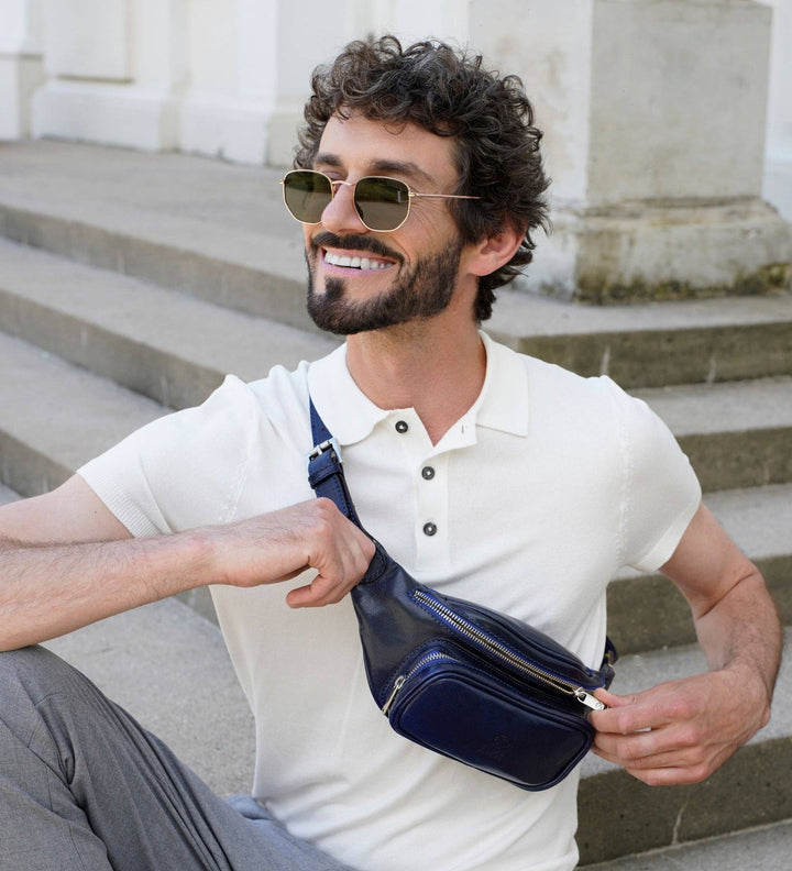 Leather Fanny Pack Belly Bag