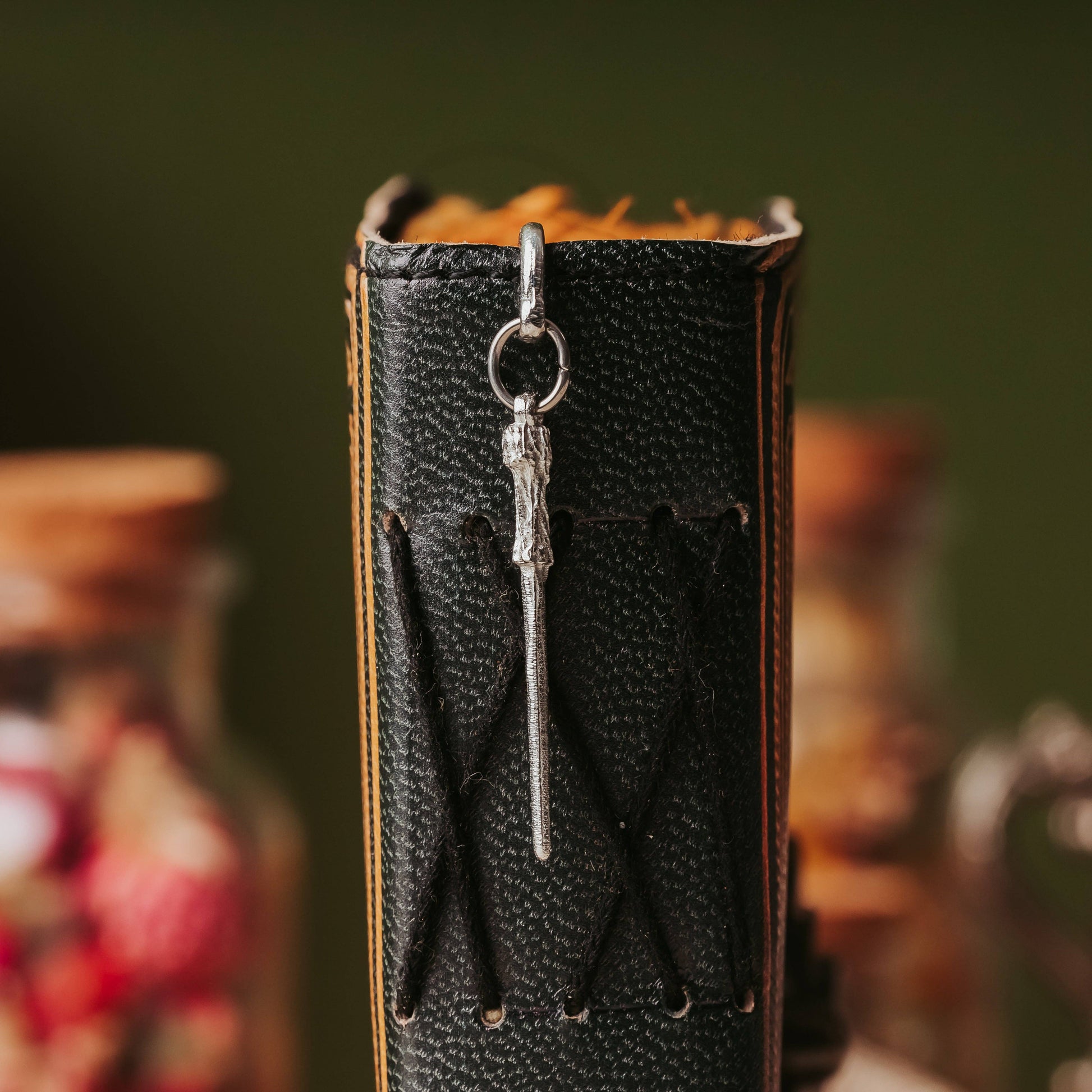 Pewter Wizard Wand Bookmark - Wizard Wand Gift