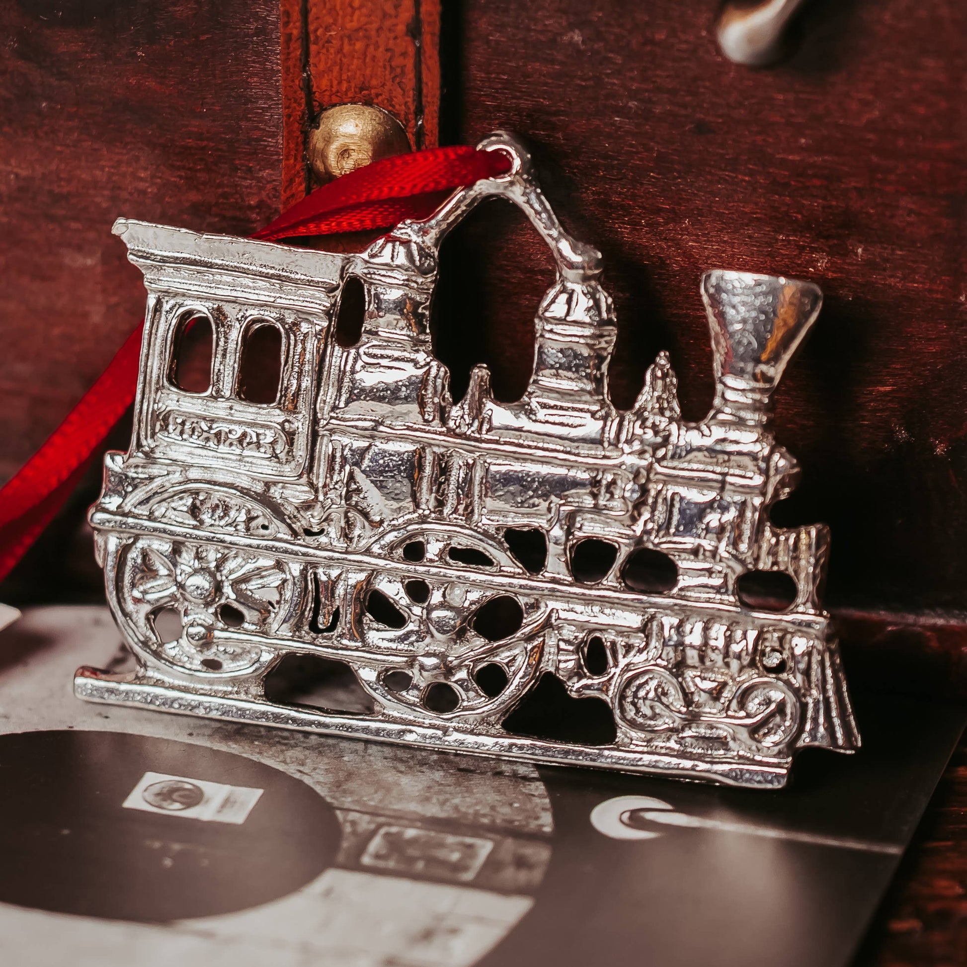 Pewter Polar Express Ornament