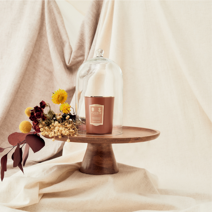 Floris Cinnamon & Tangerine Scented Candle