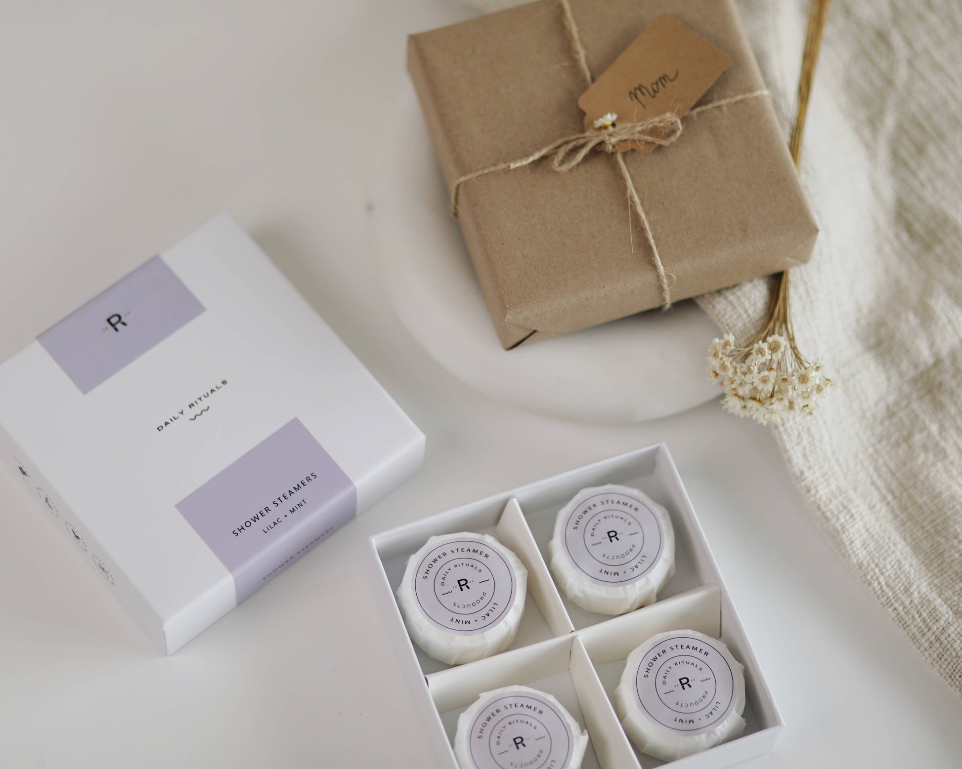 Lilac + Mint Steamers-4 Tablets