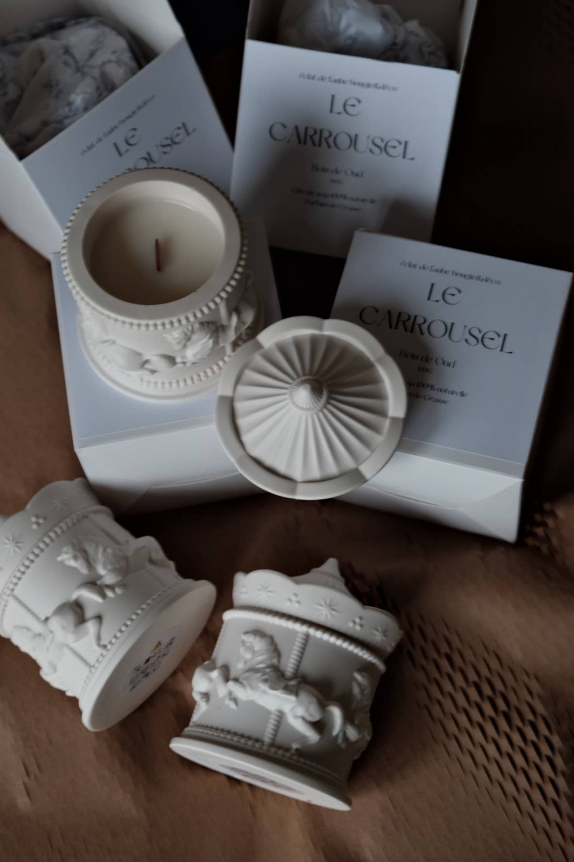 Scented jar candle - Carousel