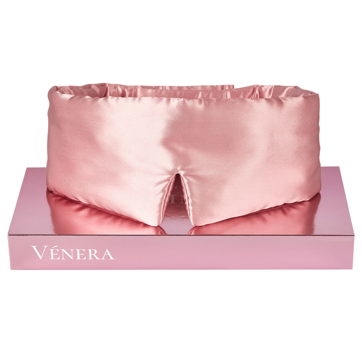 Máscara para dormir Nube de Seda Pura 100% Orgánica - Rosa
