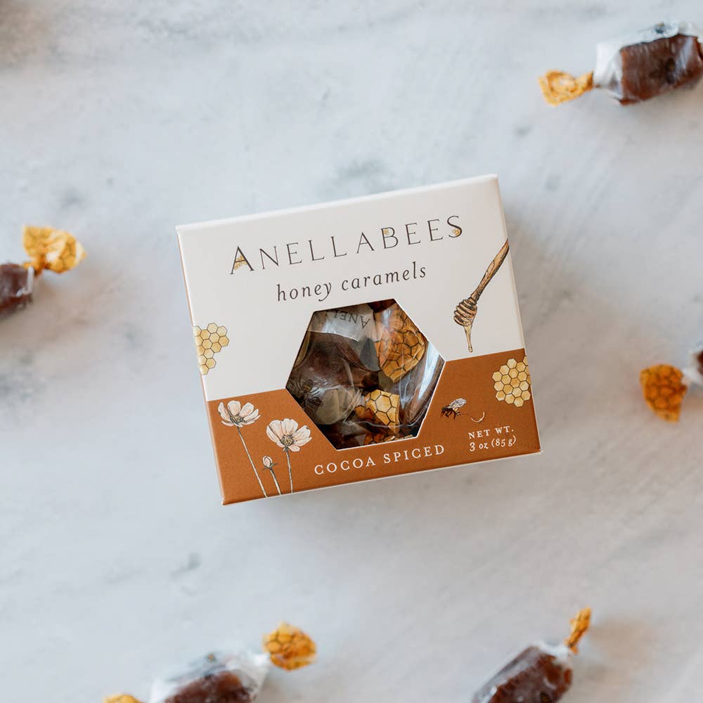 Holiday Gifting Cocoa Spiced Honey Caramels