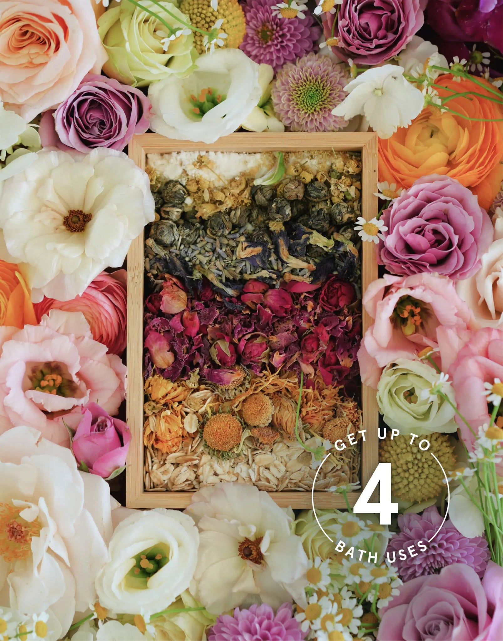 Ethereal Garden Tea Bath Mini - Rejuvenation & Relaxation - Maison and Mer