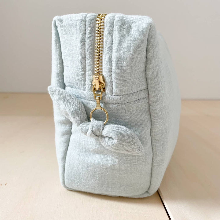 Opaline double gauze toiletry bag