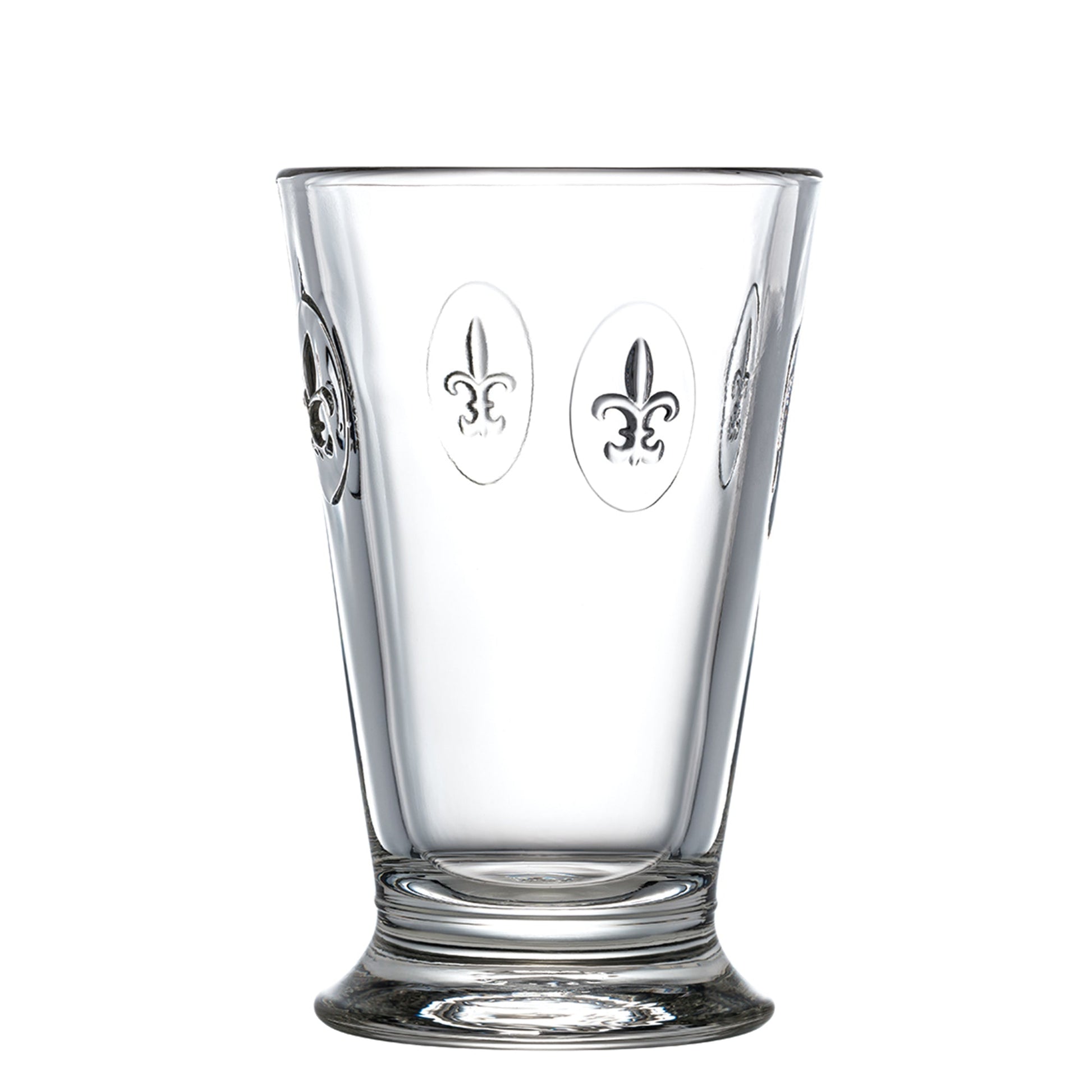 Fleur de Lys Ice Tea Glass Set - 6 - Maison and Mer