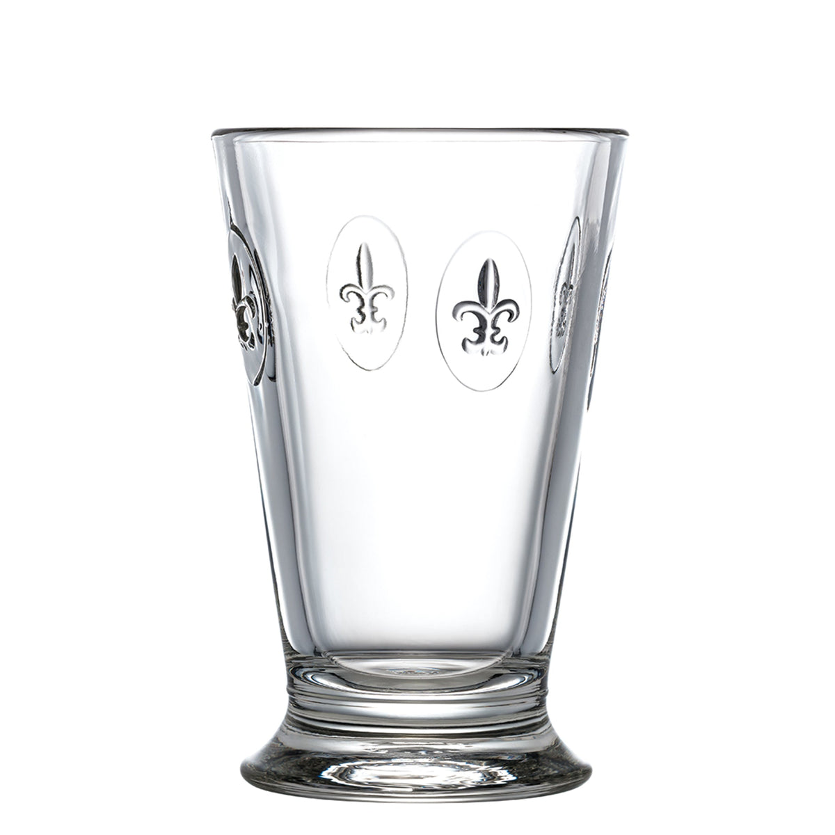 Fleur de Lys Ice Tea Glass Set - 6 - Maison and Mer