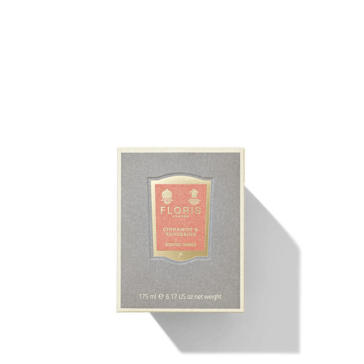 Floris Cinnamon & Tangerine Scented Candle - Maison and Mer