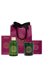ABAHNA Bathe By Candlelight - Mini Foam & Candle ( Frangipani & Orange Blossom)
