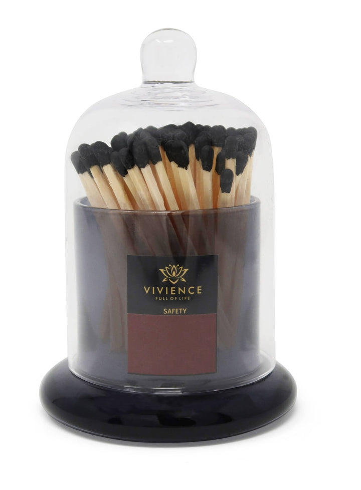 Glass Cloche Match Holder - Maison and Mer