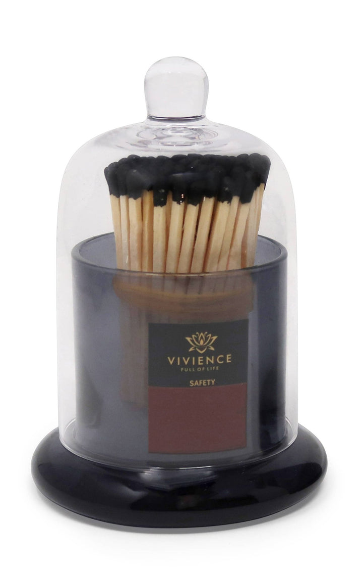 Glass Cloche Match Holder - Maison and Mer