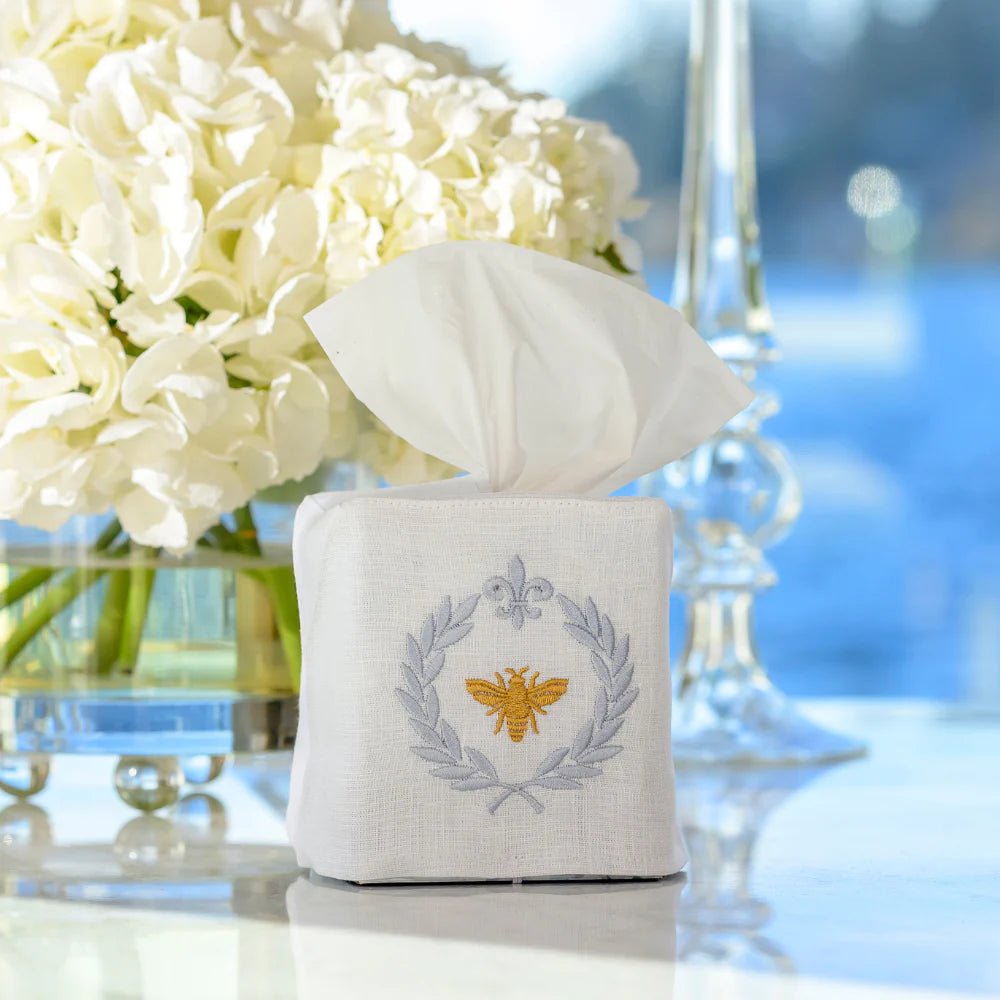 Italian Bee Tissue Box Cover - Maison and Mer