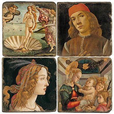Italian Renaissance – Marble Coaster Set - Maison and Mer
