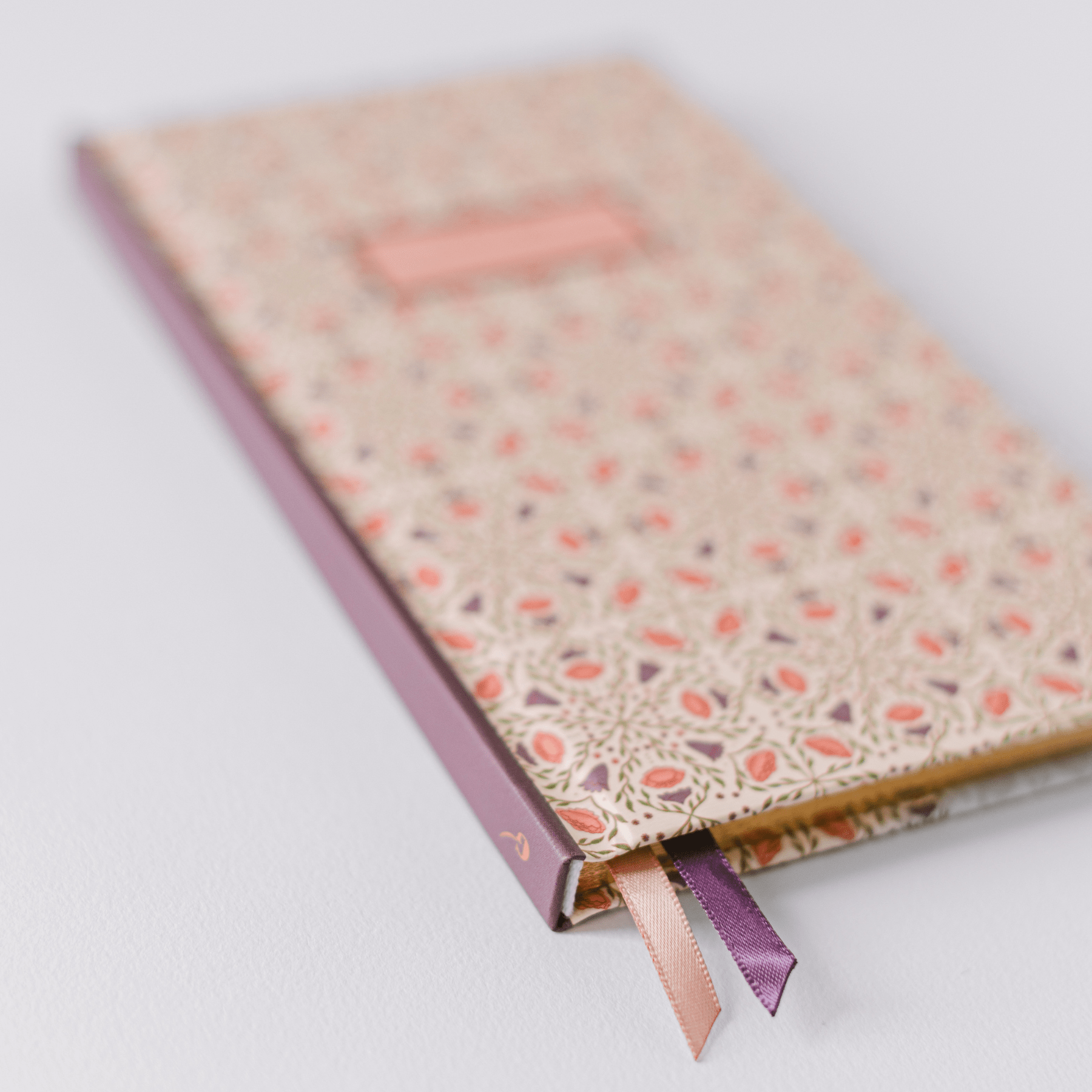Ivory Folk Pattern Pocket Journal – Petite Collector’s Edition - Maison and Mer