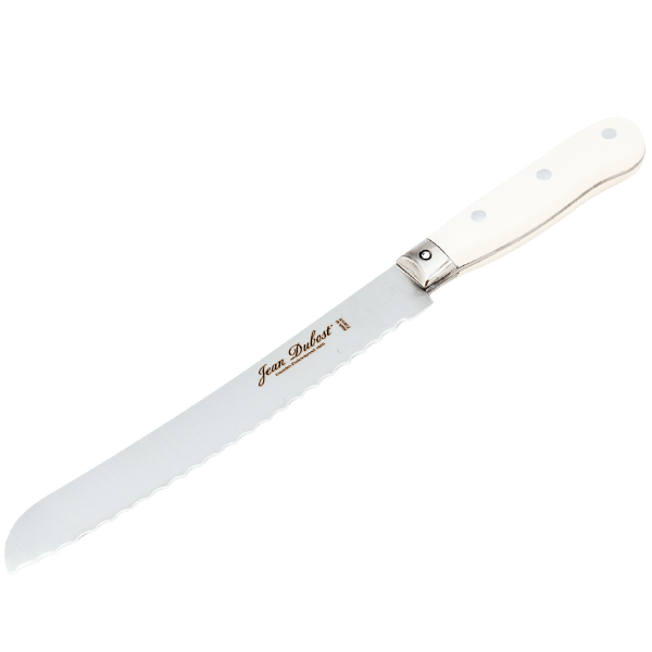 Jean Dubost Pradel 1920 White Bread Knife - Maison and Mer