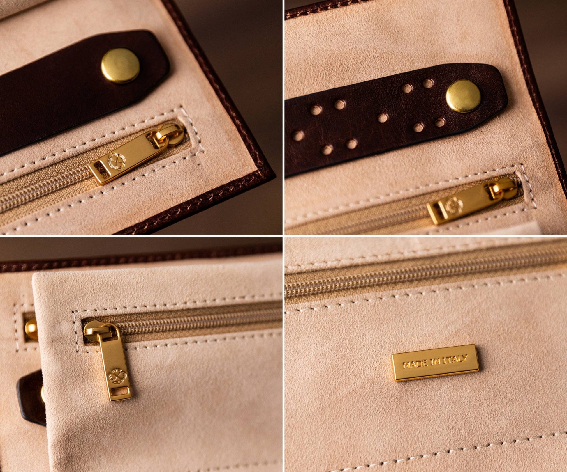 Leather Jewelry Roll Travel Case - Maison and Mer