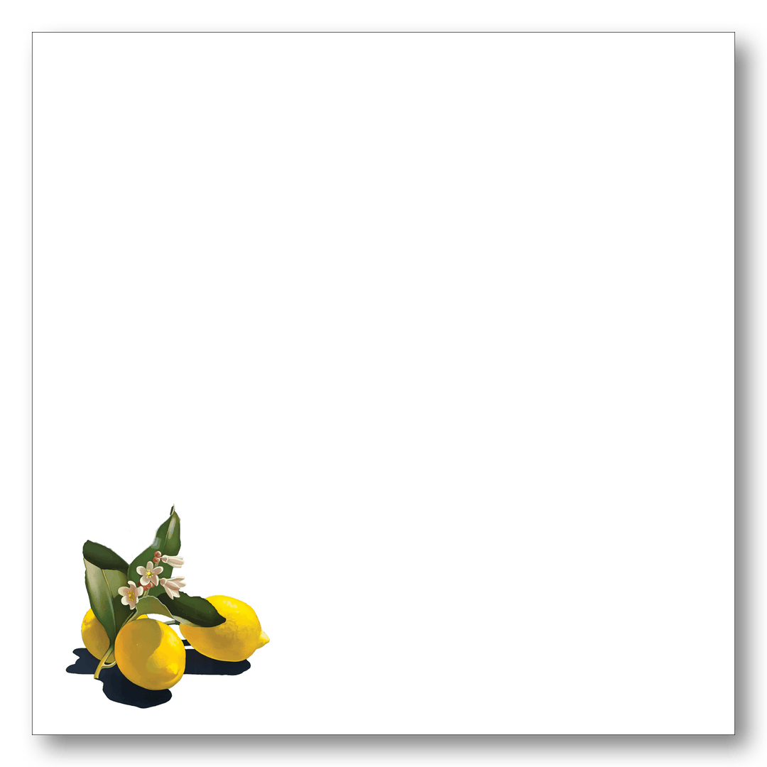 Lemons Note Pad - Maison and Mer