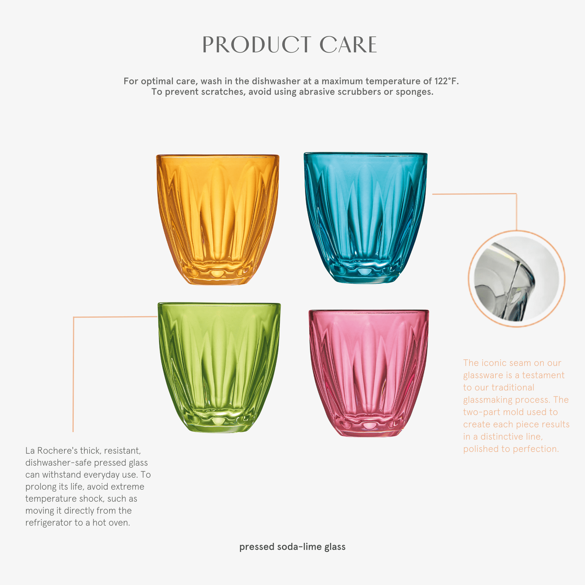 Lily Tumbler Set - 6 - Maison and Mer