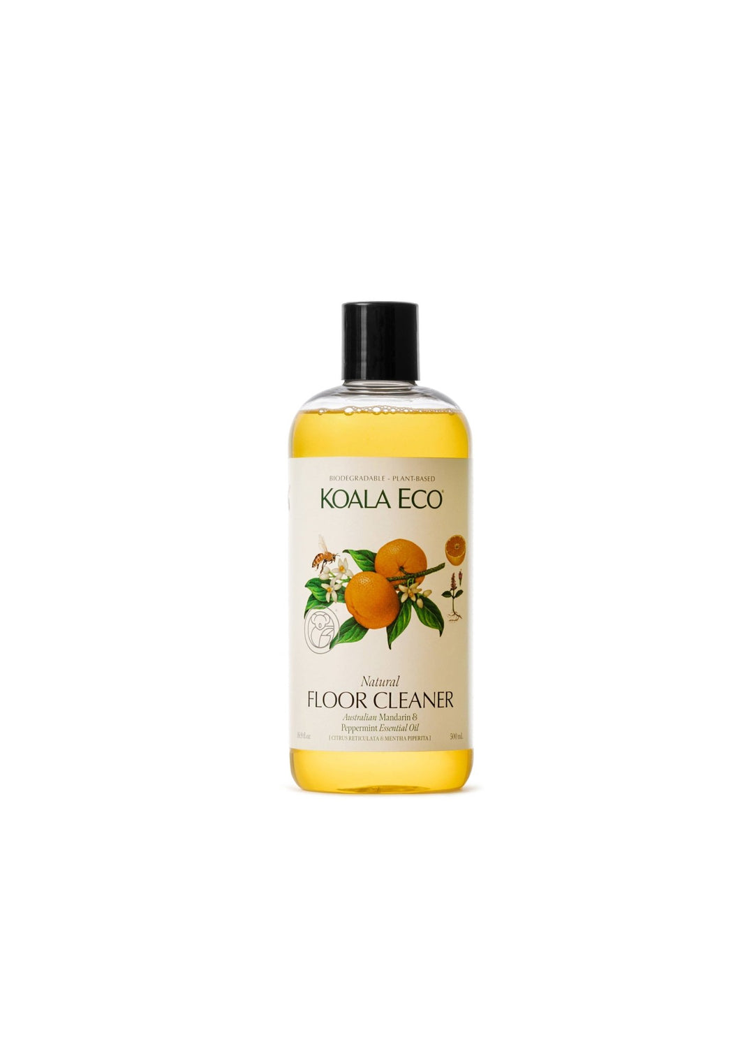 Natural Floor Cleaner - Mandarin & Peppermint 16 oz - Maison and Mer
