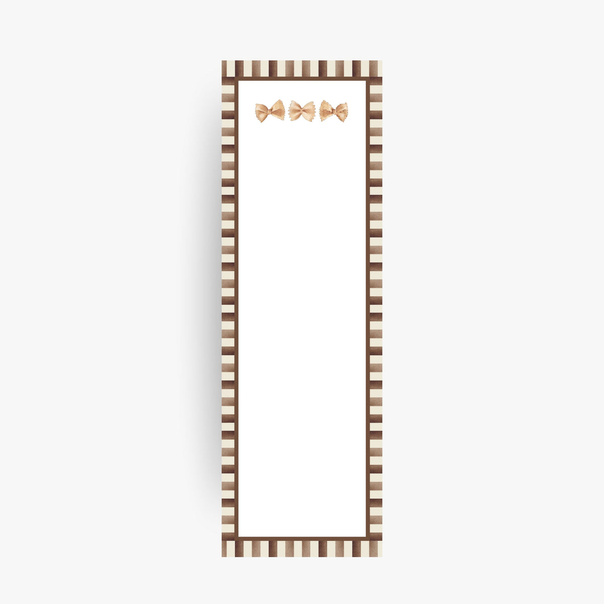 Bowtie Noodles Skinny Notepad