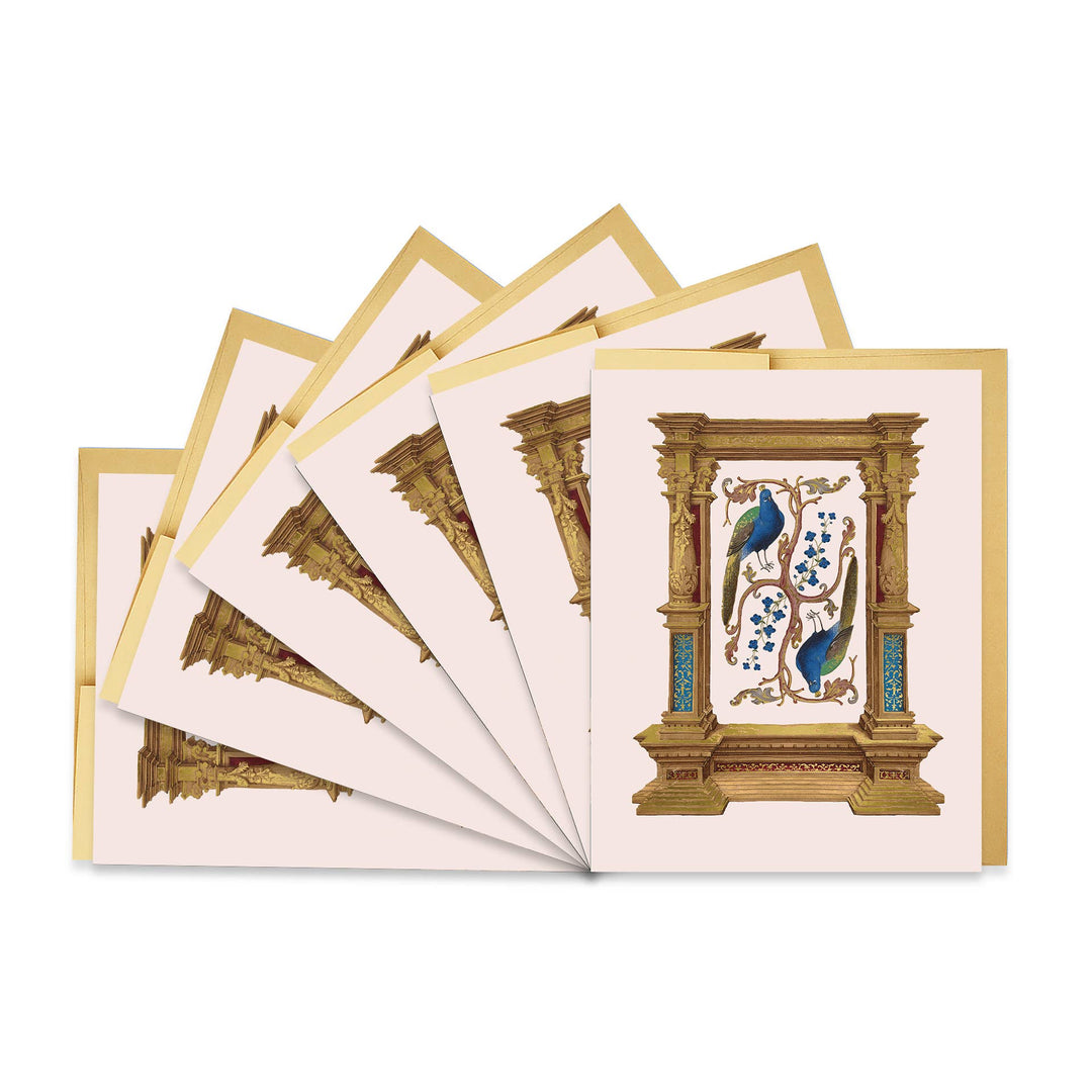 Peacock Frame Illumination - Boxed Set of 6 - Maison and Mer