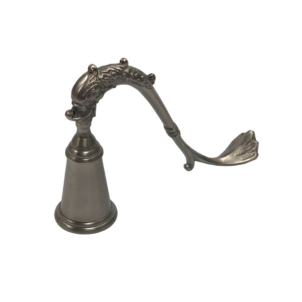 Pewter Plated Dragon Candle Snuffer - Victorian - Maison and Mer