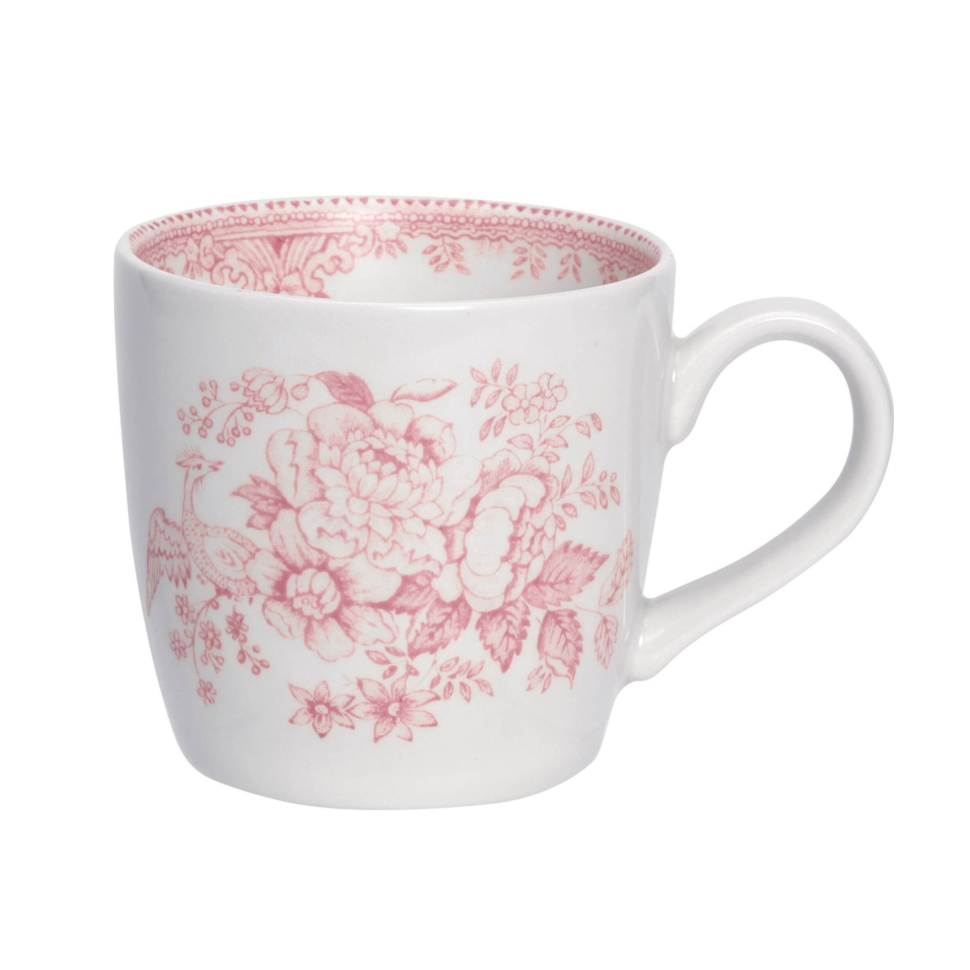 Pink Asiatic Pheasants Osbourne Mug - Maison and Mer