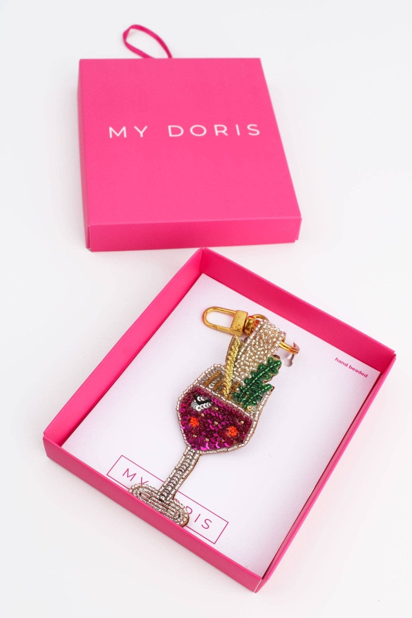 PINK FIZZ KEYRING - Maison and Mer