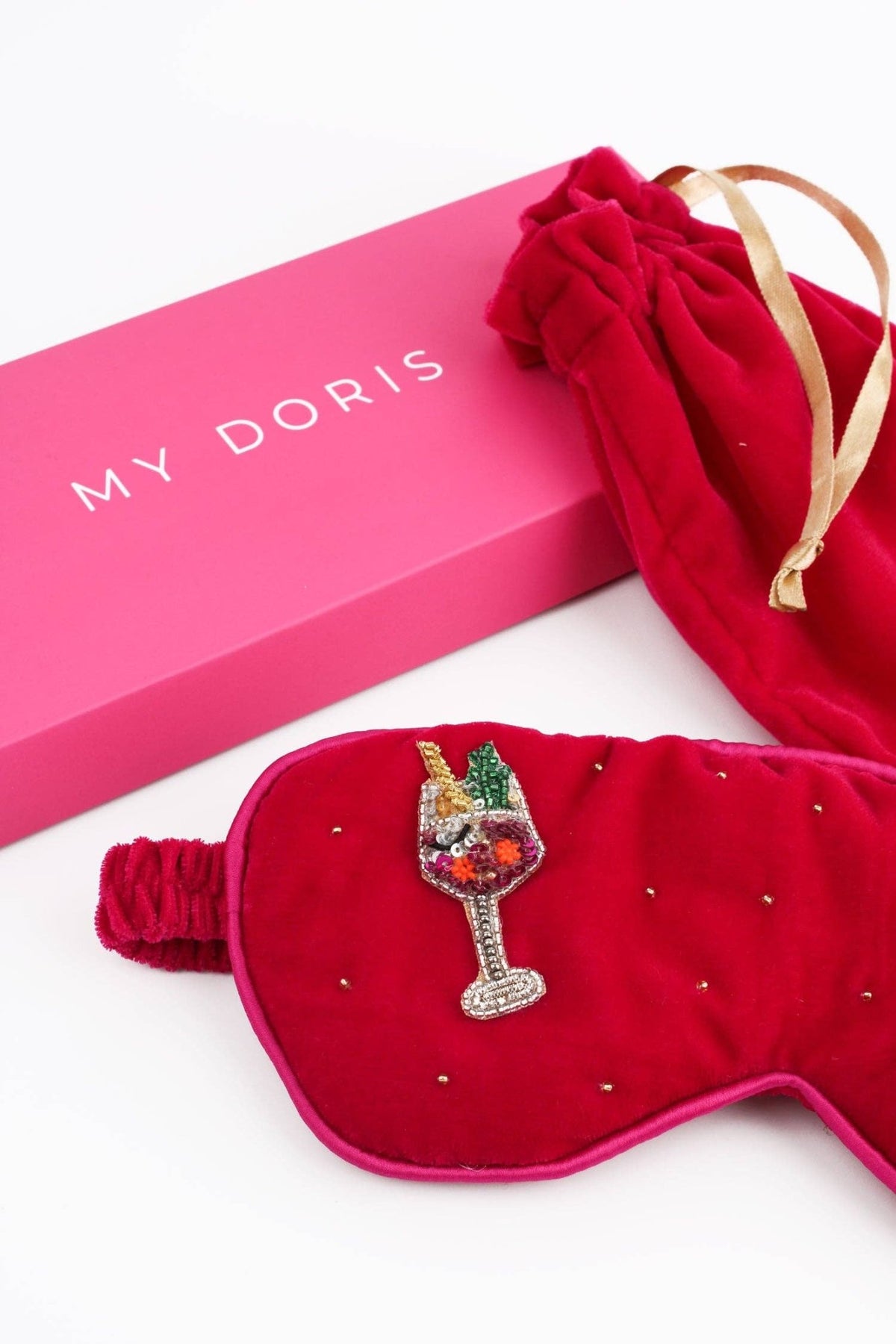 PINK FIZZ SLEEP EYE MASK - Maison and Mer