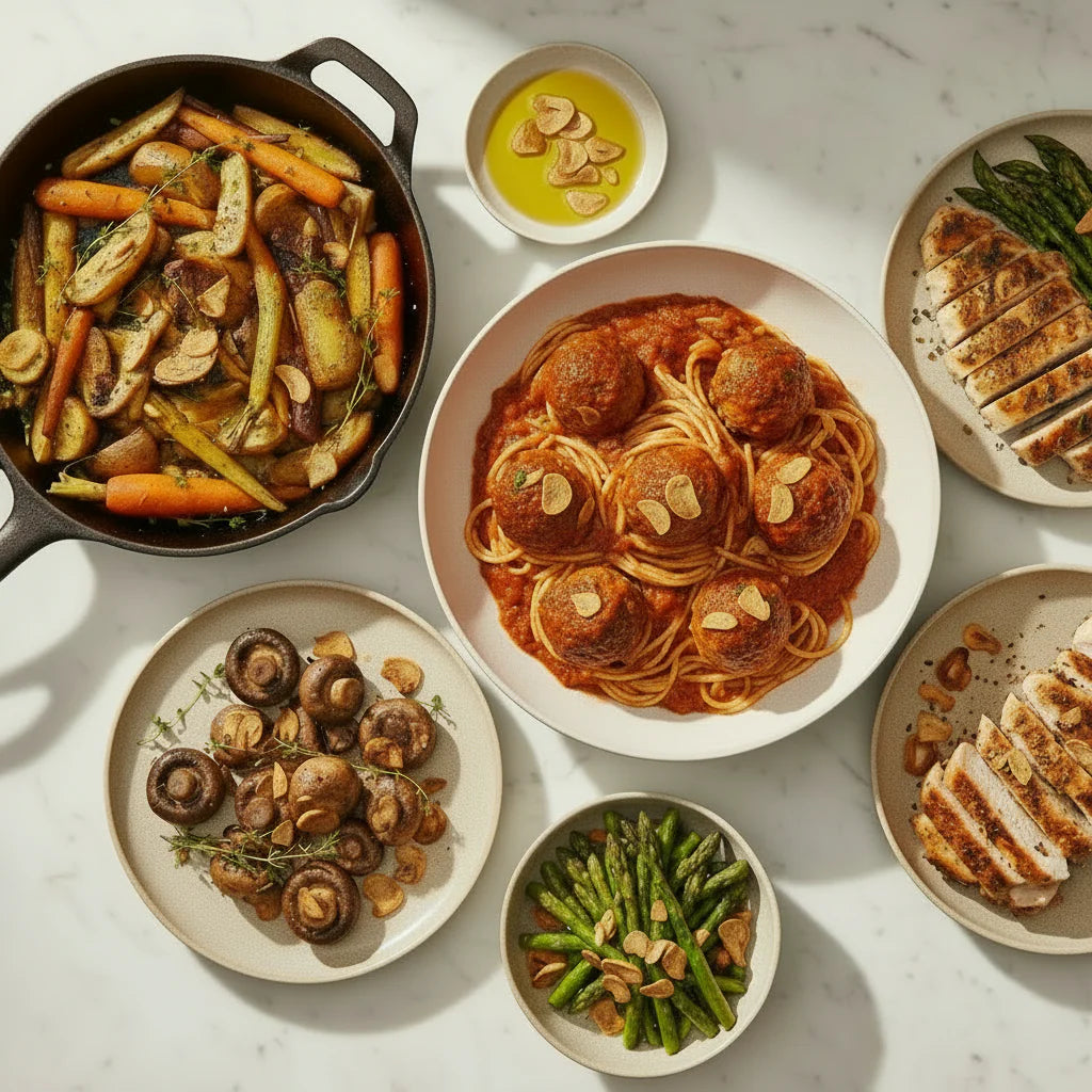 Maison Gabrielle- Garlic Slivers Epicerie tin 75g