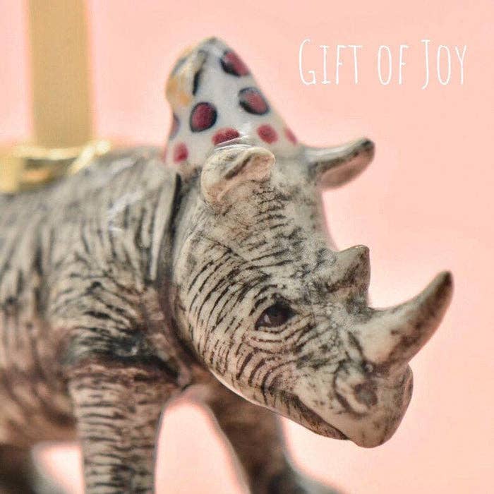 Rhino Cake Topper - Maison and Mer