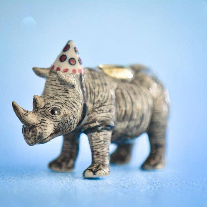 Rhino Cake Topper - Maison and Mer