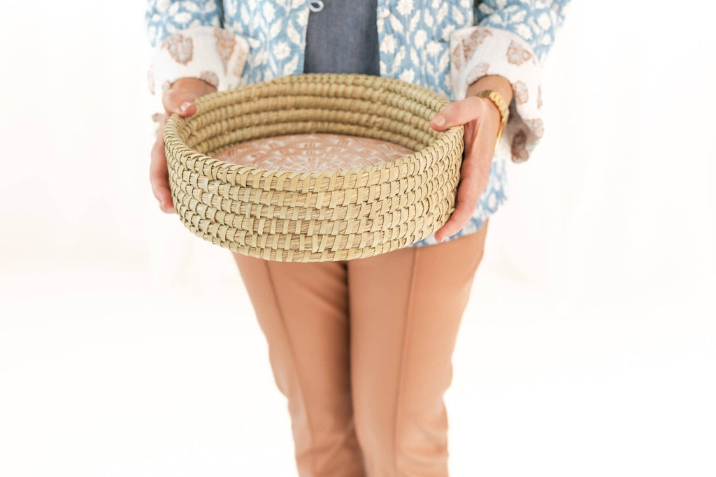 Round Basket Weave Bread Warmer - Maison and Mer