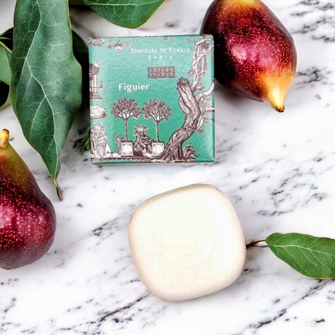 Savon Toile de Jouy – Fig & Orange Perfumed Soap with Organic Shea Butter - Maison and Mer