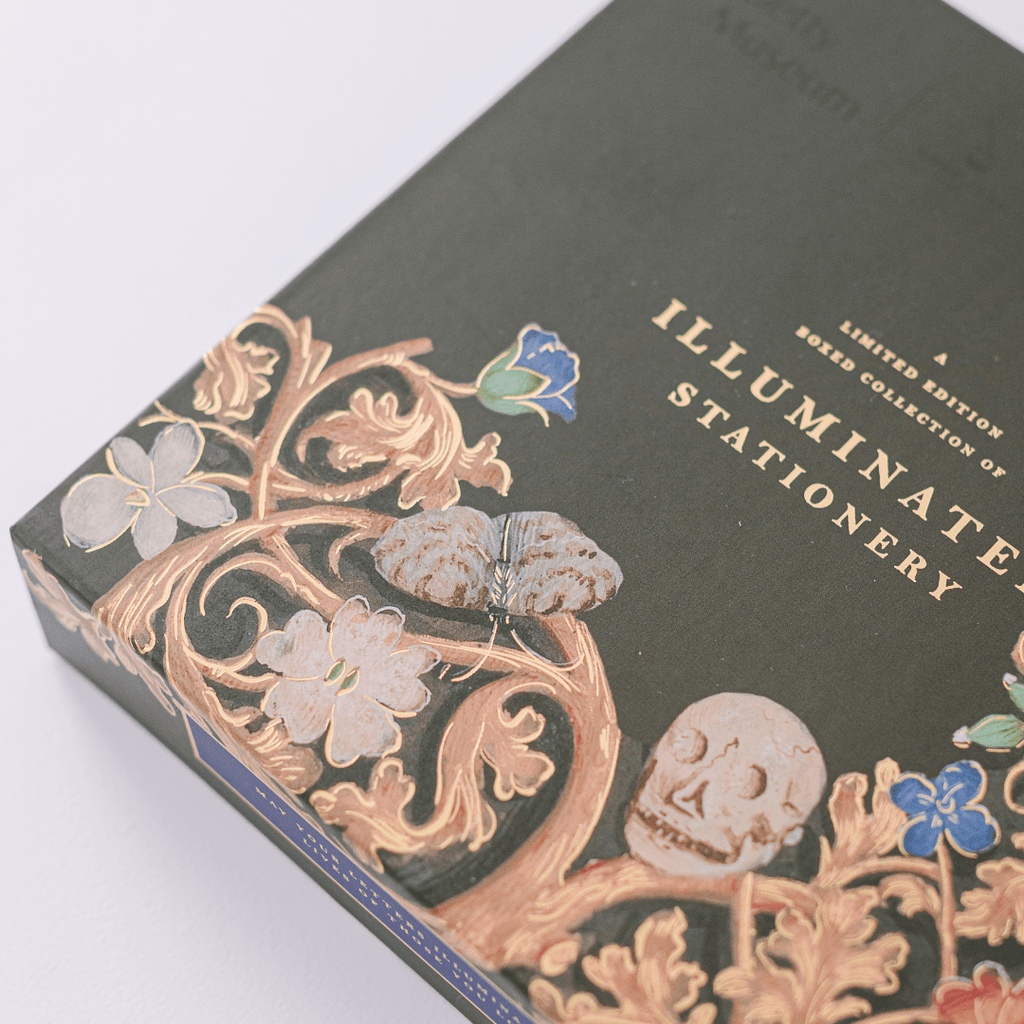 Skull Illumination Luxury Stationery Set - Getty Museum Limited Edition - Maison and Mer